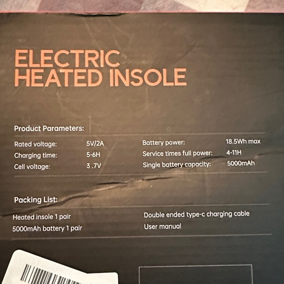 Electric Heated Insole with App Control - Picture 7 of 7